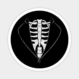 Skeleton Tuxedo Halloween Costume Magnet